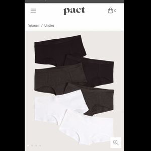 Women’s Basics Boy Shorts Six Pack